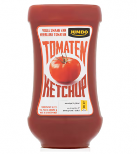 ketchup suiker suikerclaim jumbo